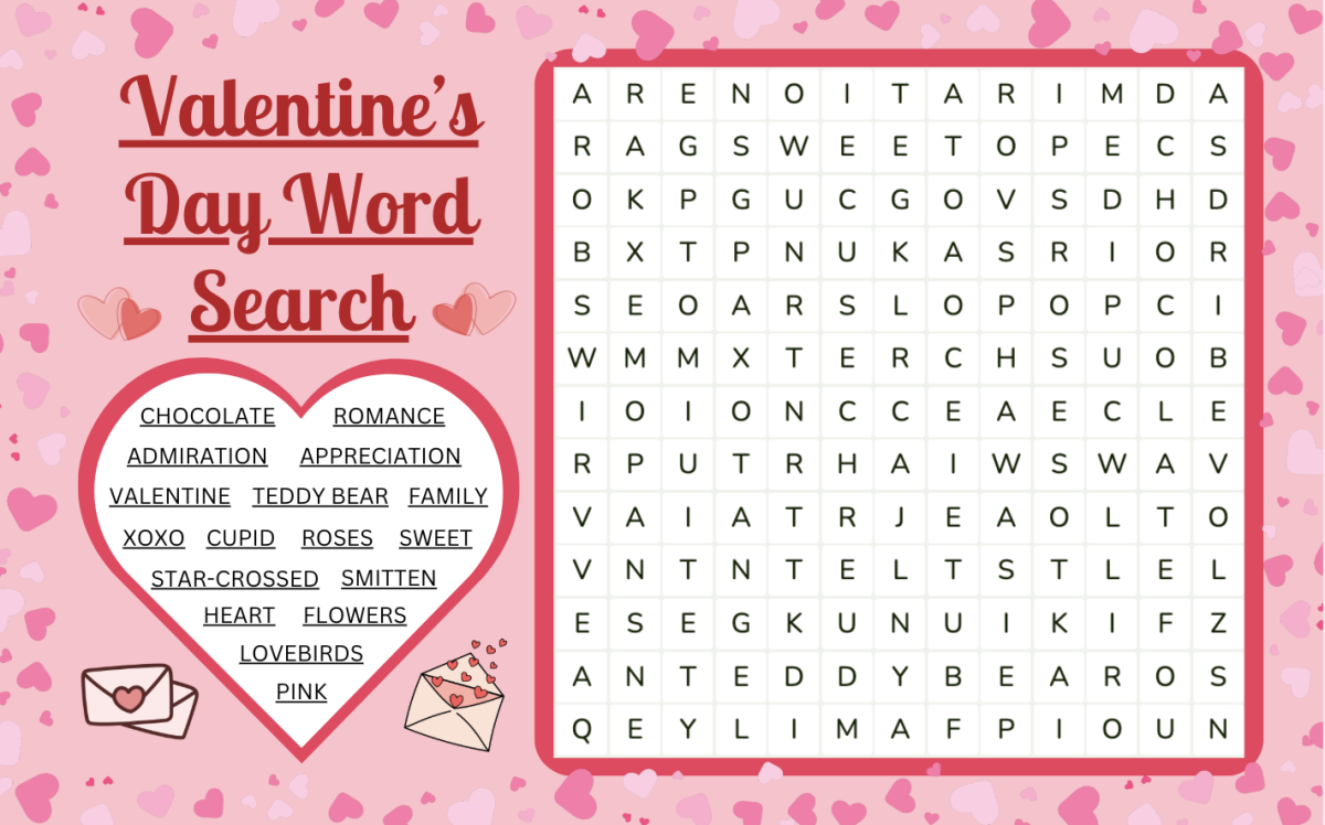 Valentine’s Day Word Search